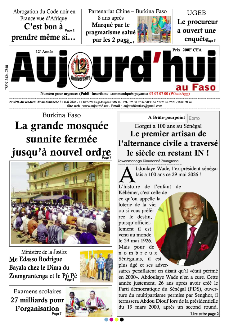 A la Une