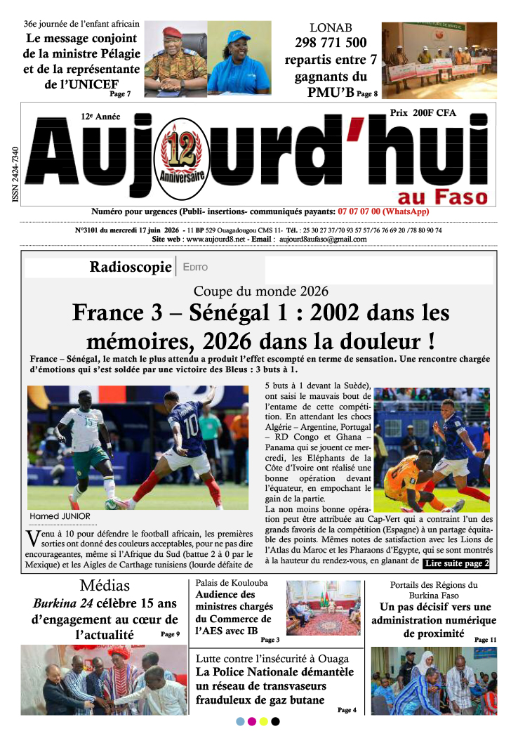A la Une