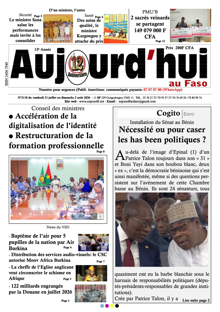 A la Une