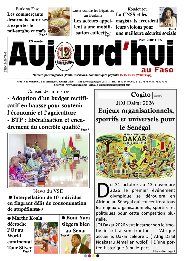 A la Une