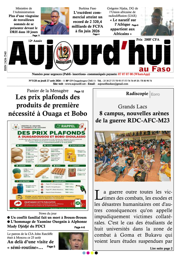 A la Une