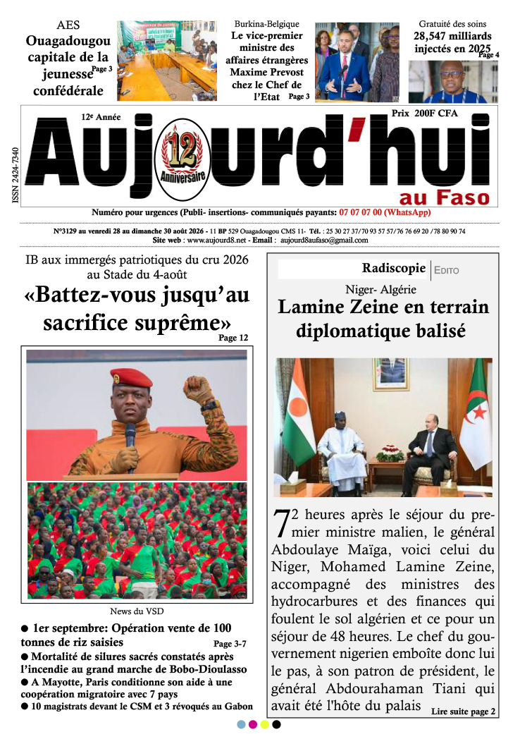 A la Une