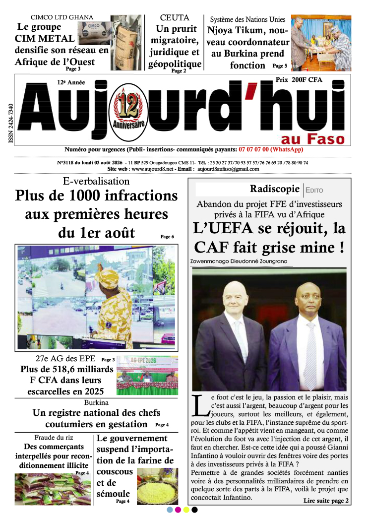 A la Une