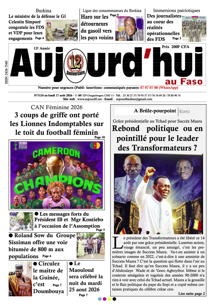 A la Une