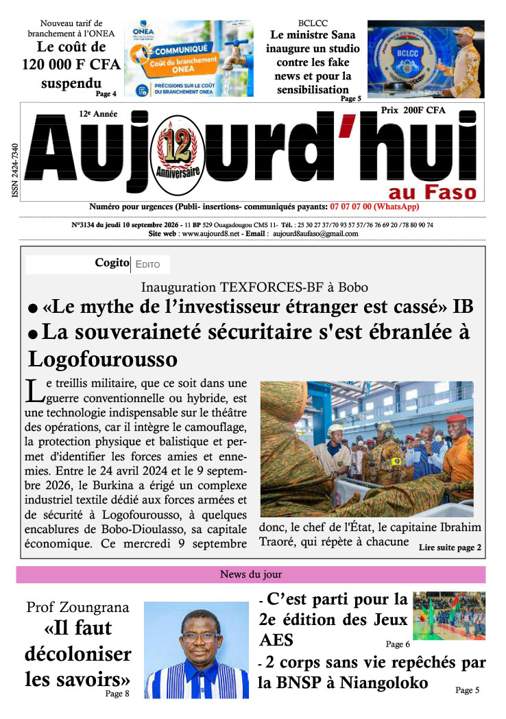 A la Une