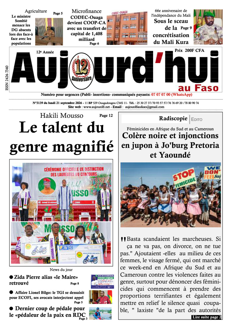 A la Une