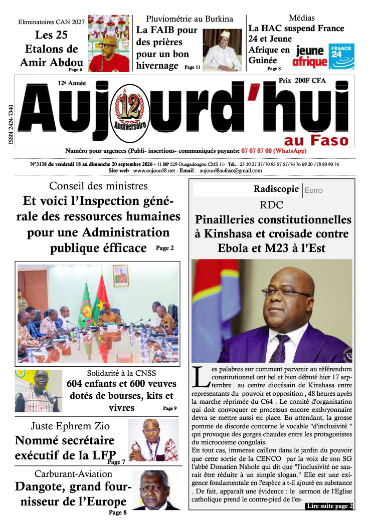 A la Une