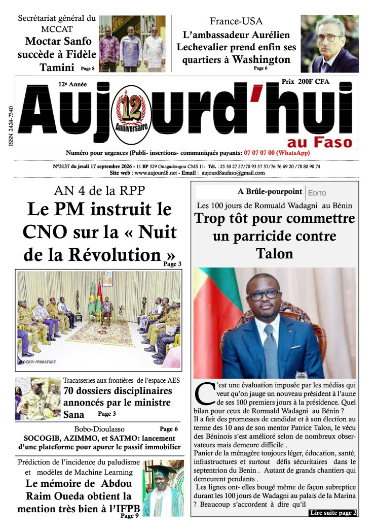 A la Une