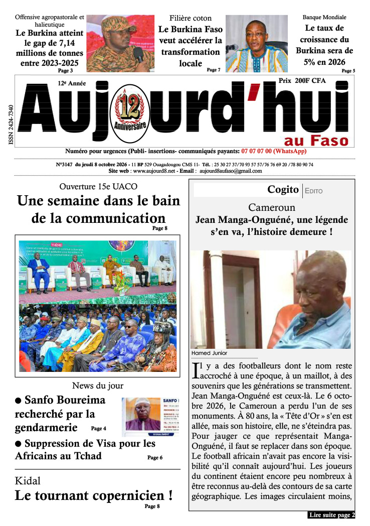 A la Une